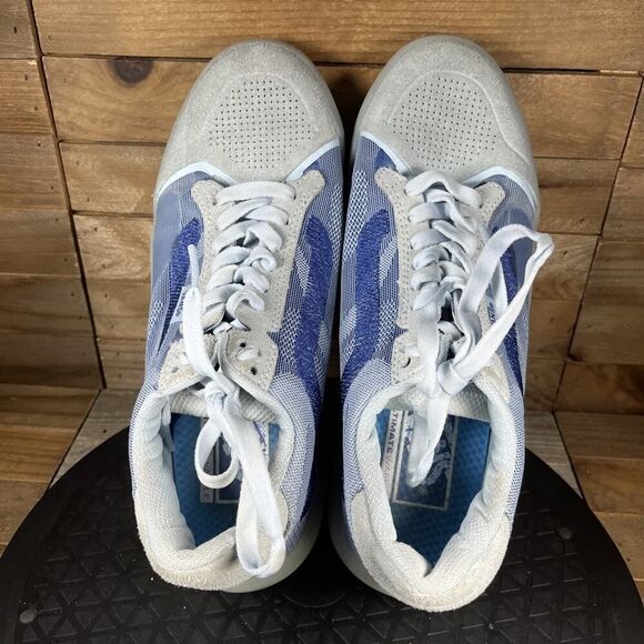 Vans Womens Size 7 Evdnt Ultimate Translucent Delicate Blue Lace Up Sneakers - Picture 5 of 10
